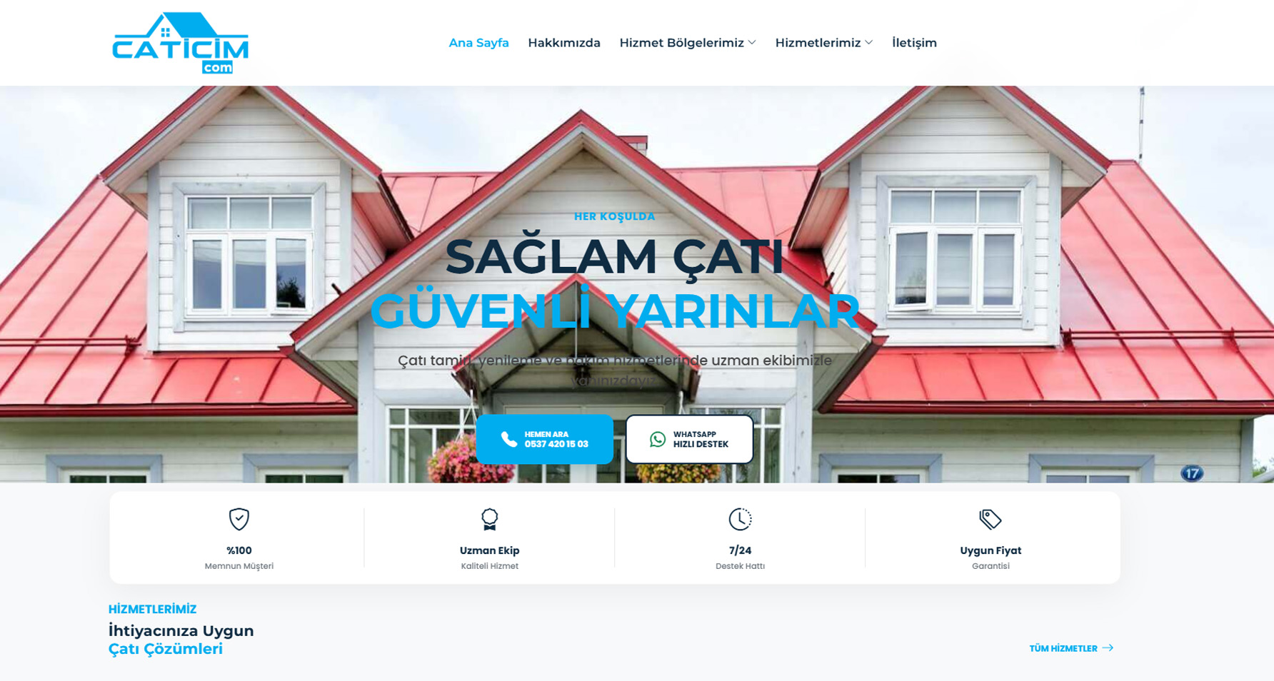 ÇATICIM | Çatı Ustası